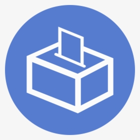 Election Polling Box 01 Outline Icon - Cube Icon Png White, Transparent Png, Transparent PNG