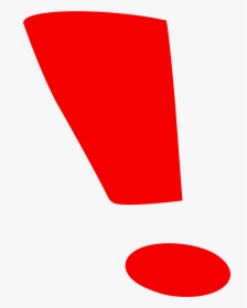 Red Exclamation Mark - Red Exclamation Point Png, Transparent Png, Transparent PNG