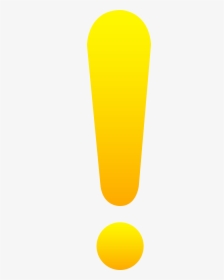 Exclamation Mark Png - Yellow Exclamation Mark Icon, Transparent Png, Transparent PNG