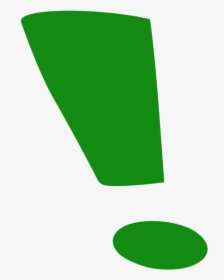 Green Exclamation Mark Png, Transparent Png, Transparent PNG