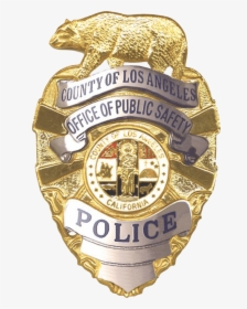Los Angeles Police Badge - Police Badge Transparent Background, HD Png Download, Transparent PNG