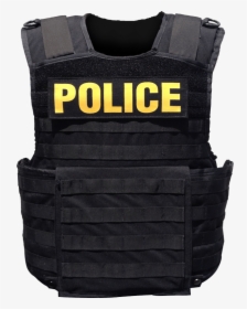 Police Body Armor - Body Armor Black Police, HD Png Download, Transparent PNG