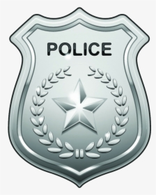 Transparent Policia Png - Transparent Background Police Badge Clipart, Png Download, Transparent PNG