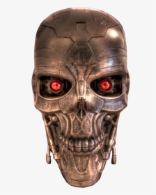 Terminator Head Png - Terminator Png Head, Transparent Png, Transparent PNG