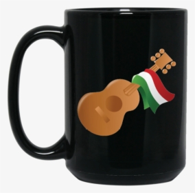 Mexican Flag & Guitar - Marine Engineer Coffee Mug, HD Png Download, Transparent PNG