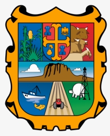 Tamaulipas Flag Of Mexico State Flags Of Mexico Flags - Tamaulipas Coat Of Arms, HD Png Download, Transparent PNG