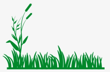Grass Vector Background - Black And White Grass, HD Png Download, Transparent PNG