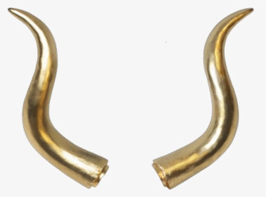 Golden Horns Chifres Douradofreetoedit - Chifre Dourado Png, Transparent Png, Transparent PNG