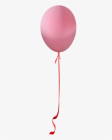 Transparent Balon Png - Balloon With String Png, Png Download, Transparent PNG