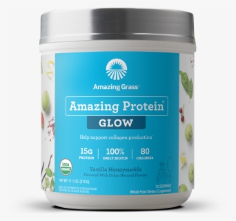 Amazing Grass Amazing Protein Glow , Png Download - Amazing Grass Glow Protein, Transparent Png, Transparent PNG