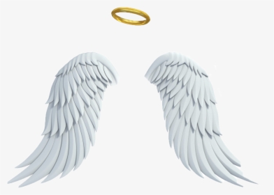 Transparent Halo Png - Glowing Angel Wings Png, Png Download, Transparent PNG
