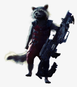 Raccoon Download Png Image - Guardians Of The Galaxy Rocket Png, Transparent Png, Transparent PNG