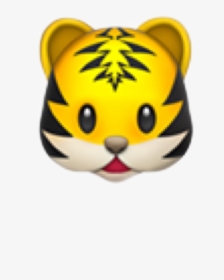 Transparent Animal Face Png - Tiger Face Emoji, Png Download, Transparent PNG
