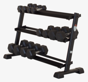 Inspire 3-tier Dumbbell Rack - Weightlifting Machine, HD Png Download, Transparent PNG