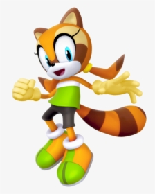 Marine The Raccoon Sonic, HD Png Download, Transparent PNG