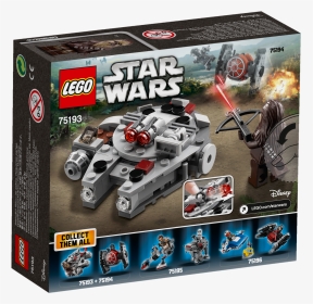 Star Wars 75193 Millennium Falcon ,, , Large - Lego Millenium Falcon Microfighter, HD Png Download, Transparent PNG