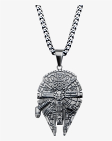 Millennium Falcon Necklace - Star Wars Pendant, HD Png Download, Transparent PNG