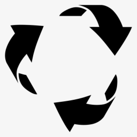 Recycle Arrows - Environment Clipart Black And White, HD Png Download, Transparent PNG