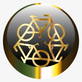 Golden Recycle Icon Clip Arts - Recycle Symbol, HD Png Download, Transparent PNG