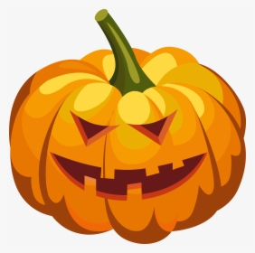 Pumpkin Jack O Lantern Halloween Clip Art - Scary Pumpkin Png, Transparent Png, Transparent PNG