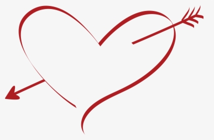 Heart Cupid Arrow Png Clipart - Love Good Morning My Wife, Transparent Png, Transparent PNG