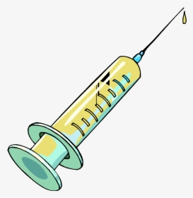 Hypodermic Needle Medicine Syringe Clip Art - Syringe Clipart Png, Transparent Png, Transparent PNG