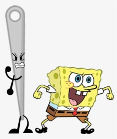 Spongebob And Needle, HD Png Download, Transparent PNG