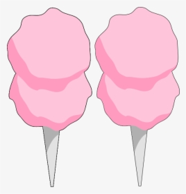 Cotton Candy Sweet At Vector Free Download Png Clipart - Transparent Cartoon Cotton Candy, Png Download, Transparent PNG