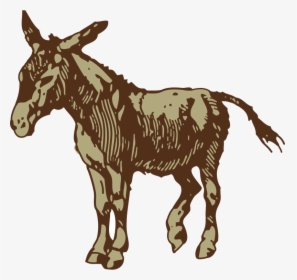 Donkey Svg Clip Arts, HD Png Download, Transparent PNG