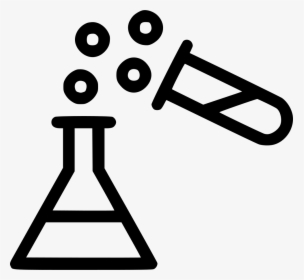 Test Tube Experiment Beaker Lab Laboratory Research - Chemical Reaction Clip Art, HD Png Download, Transparent PNG