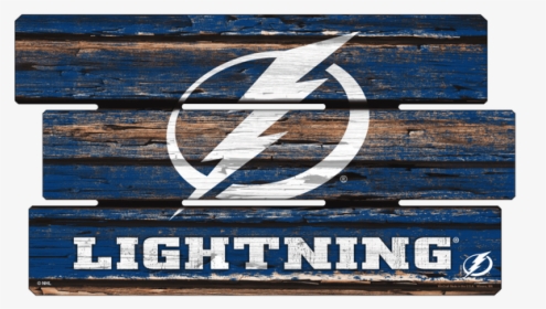 Tampa Bay Lightning Wincraft H Wood Sign - Pittsburgh Penguins Tampa Bay Lightning, HD Png Download, Transparent PNG