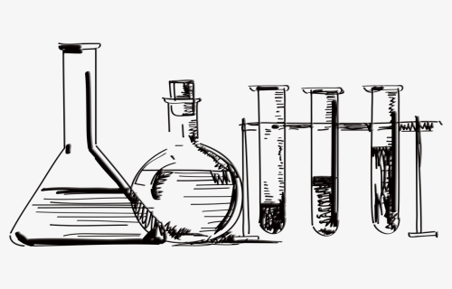 Collection Of Free Beaker Drawing Chemical Download - Science Test Tube Drawing, HD Png Download, Transparent PNG