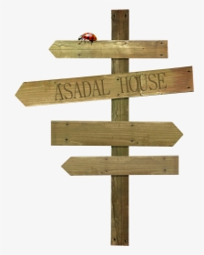 Wood Sign Post Png - Wooden Sign Post Png, Transparent Png, Transparent PNG