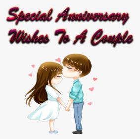 Special Anniversary Wishes To A Couple Png Free Background - Special Couple Anniversary Wishes, Transparent Png, Transparent PNG