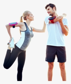Fitness Couple Png - Health, Transparent Png, Transparent PNG