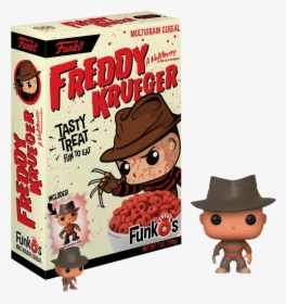 Freddy Krueger Funko Cereal , Png Download - Funko Cereal Freddy Krueger, Transparent Png, Transparent PNG