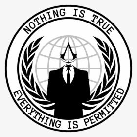 Logo De Anonymous Png, Transparent Png, Transparent PNG