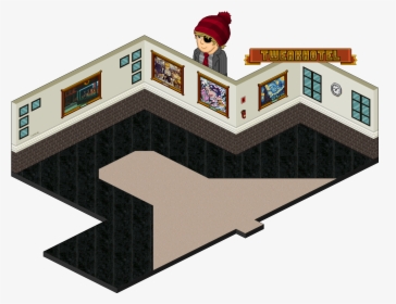 Kisspng Habbo Roof Room Anonymous Floor Room Background - Habbo Background Room, Transparent Png, Transparent PNG