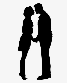 Love Silhouette Couple Png , Png Download - Love Man And Woman Silhouette, Transparent Png, Transparent PNG
