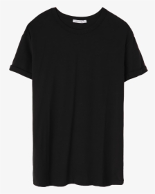 Plain Black T-shirt Png Pic - T Shirt Plain Black, Transparent Png, Transparent PNG
