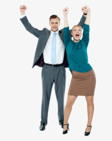 Excited Business People, HD Png Download, Transparent PNG