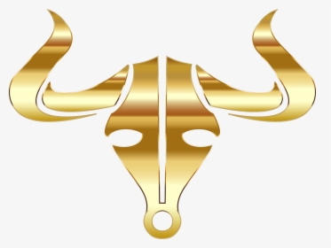 Gold Bull Icon 2 No Background Clip Arts - Gold Bull No Background, HD Png Download, Transparent PNG