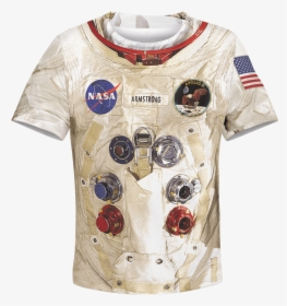 3d Armstrong Astronaut Kid Full Print Hoodie T Shirt - Neil Armstrong Hoodie, HD Png Download, Transparent PNG