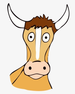 Long Horn Cattle Cartoon, HD Png Download, Transparent PNG