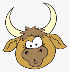 Shocked Bull Svg Clip Arts - Bull Horns Clipart, HD Png Download, Transparent PNG