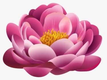 Pink Flowers Clip Art - Pretty Flower Flower Clipart, HD Png Download, Transparent PNG