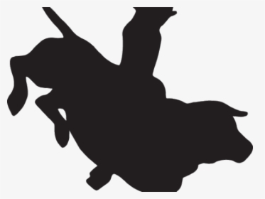 Silhouettes Clipart Bronc Rider, HD Png Download, Transparent PNG