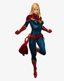 Captain Marvel Carol Png - Marvel Vs Capcom Infinite Captain Marvel, Transparent Png, Transparent PNG