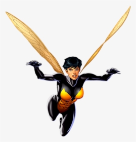 Wasp Clipart Marvel - Wasp Marvel, HD Png Download, Transparent PNG