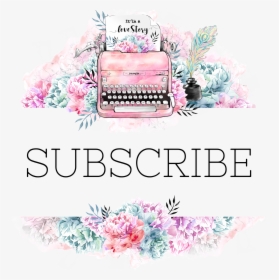 Subscribe - Pastel Printable Stickers, HD Png Download, Transparent PNG